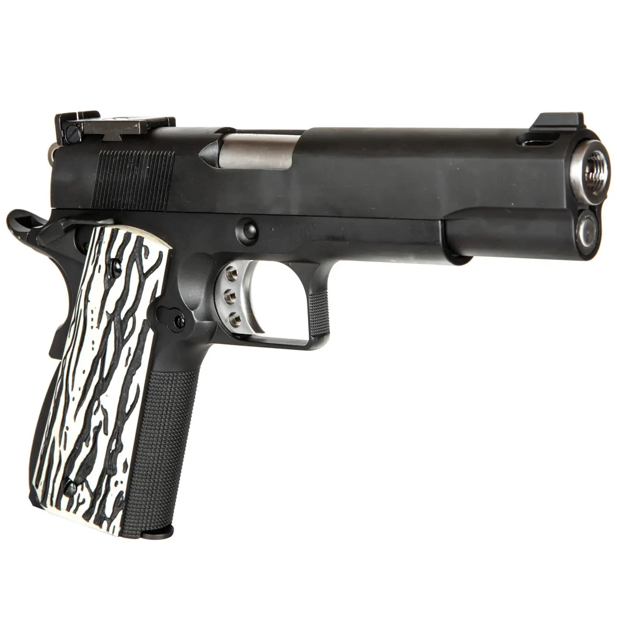 Pistolet GBB We Colt M1911 ver. B - Black/White