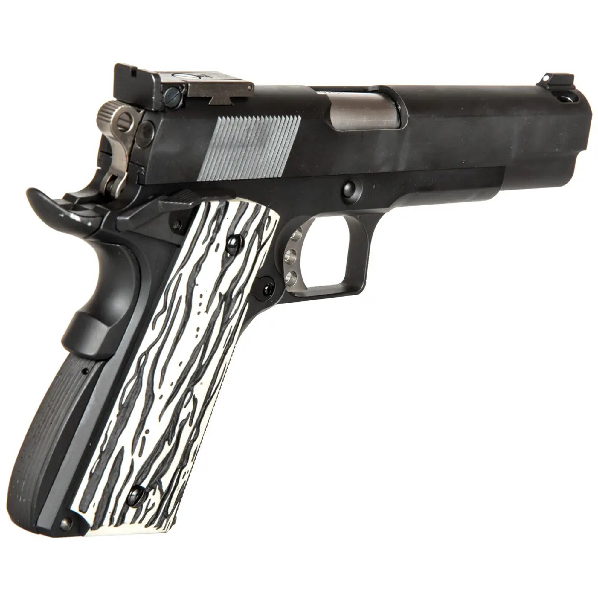 Pistolet GBB We Colt M1911 ver. B - Black/White