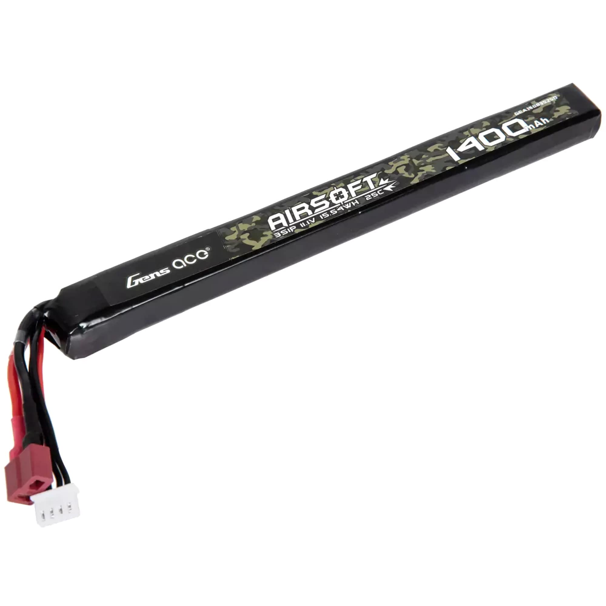 Акумулятор ASG Gens Ace Li-Po 11,1 V 1400 mAh 25C 3S1P - Deans/T-connect