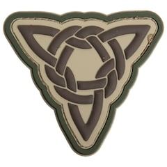 Naszywka Mil Spec Monkey Celtic Knot Triangle - Arid MC Camo