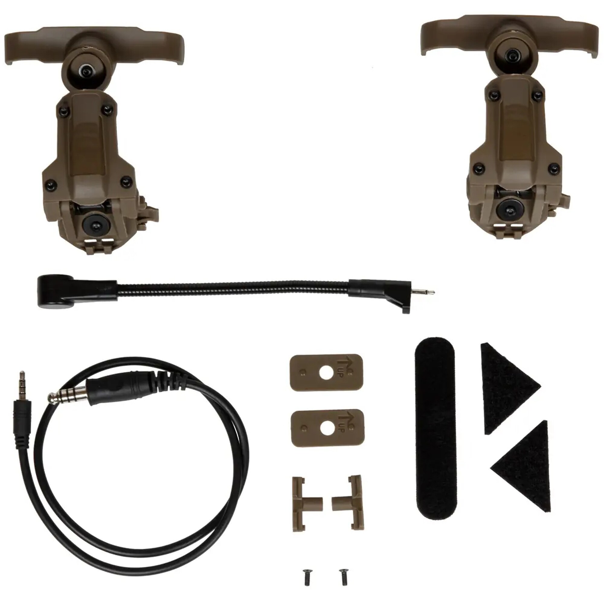 Ochronniki słuchu aktywne Specna Arms HD-17 Gen 6 - Coyote Brown