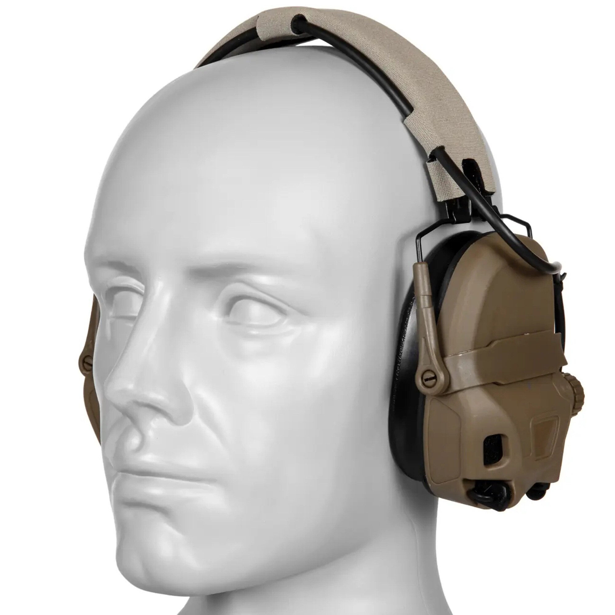 Ochronniki słuchu aktywne Specna Arms HD-17 Gen 6 - Coyote Brown