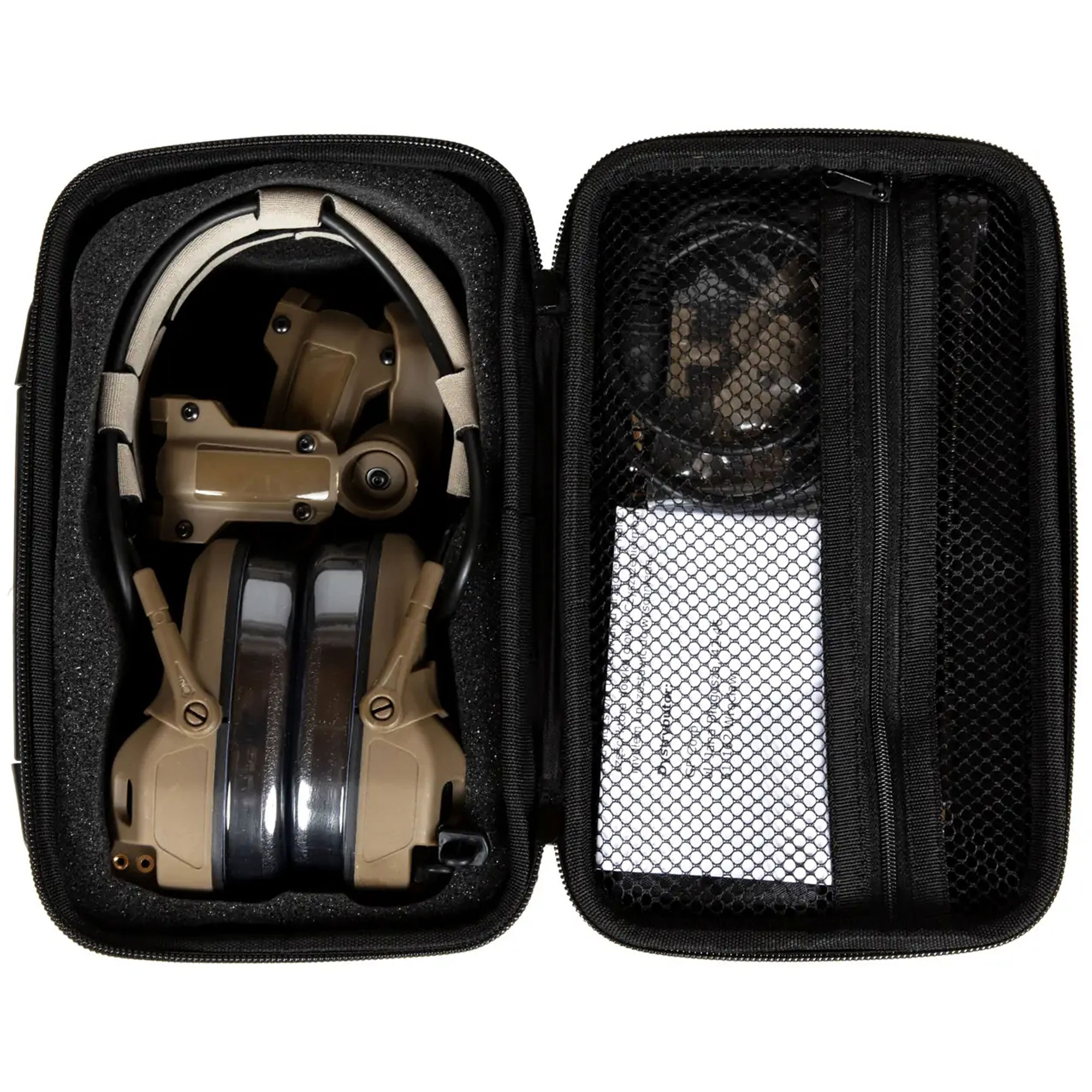 Ochronniki słuchu aktywne Specna Arms HD-17 Gen 6 - Coyote Brown