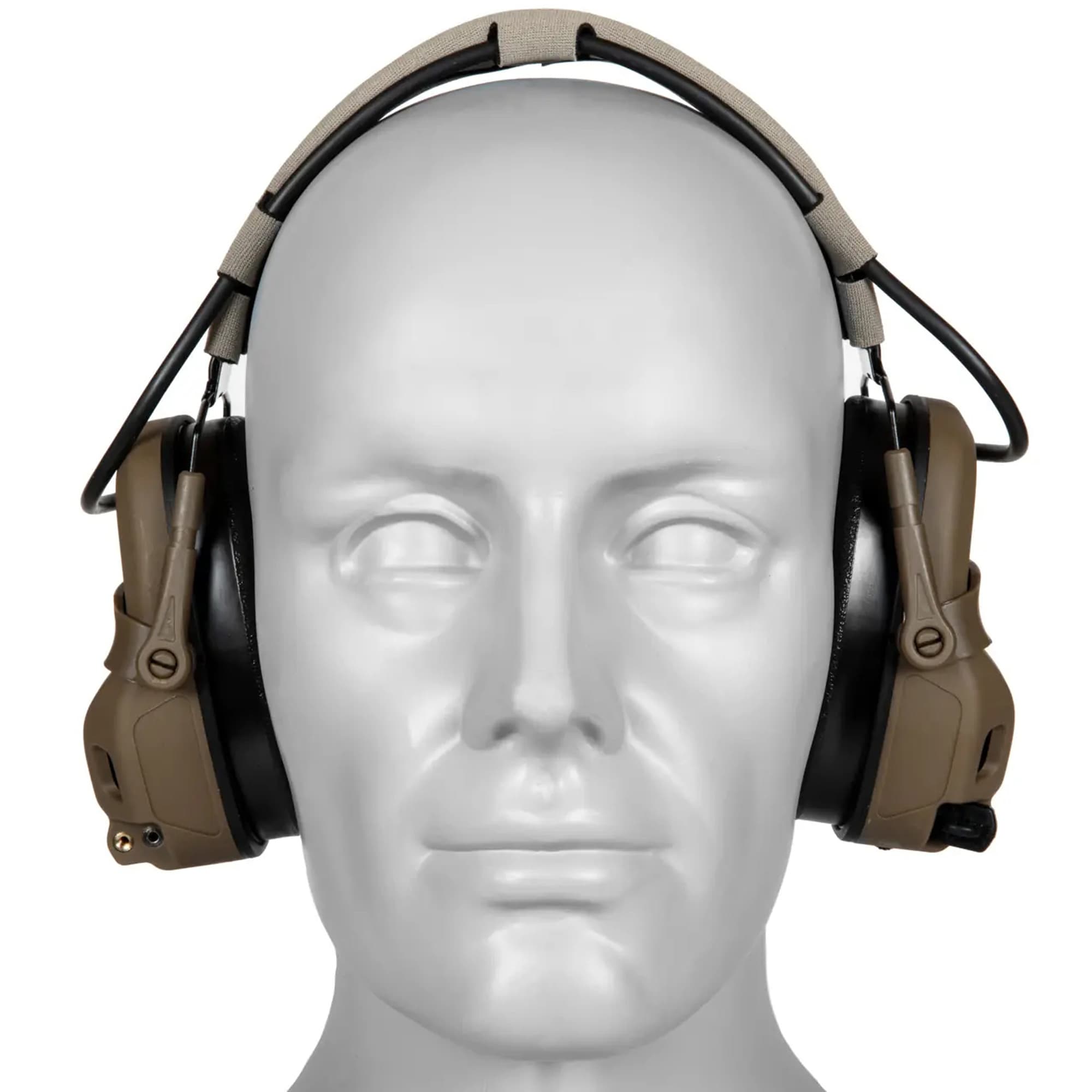 Активні навушники Specna Arms HD-17 Gen 6 - Coyote Brown