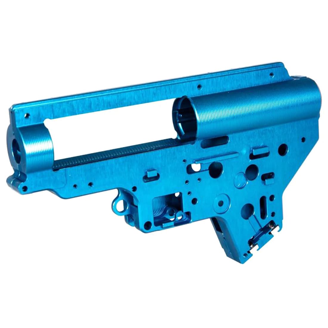 Aluminiowy szkielet gearboxa V2 CNC Specna Arms - Niebieski