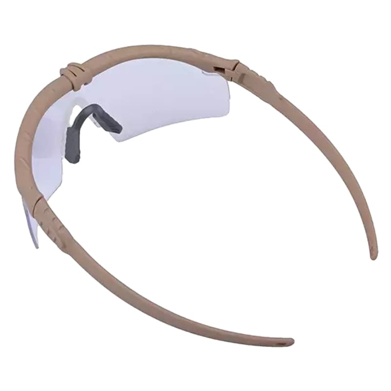 Тактичні окуляри GFC Tactical - Tan/Transparent