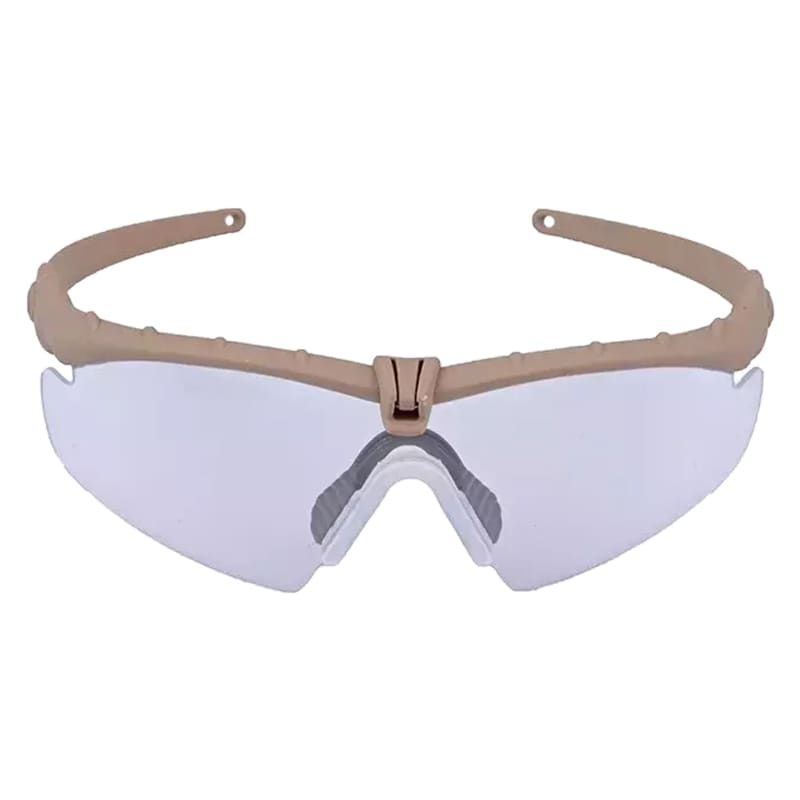 Тактичні окуляри GFC Tactical - Tan/Transparent