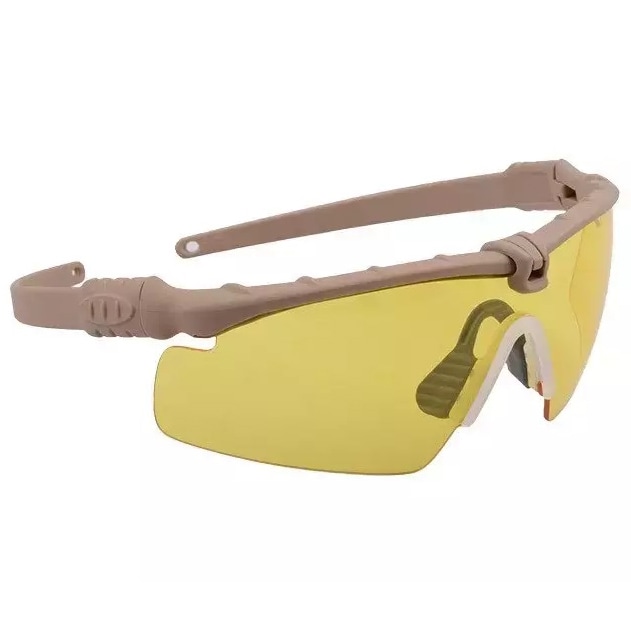 Okulary taktyczne GFC Tactical - Tan/Yellow