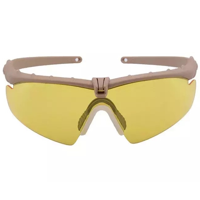 Okulary taktyczne GFC Tactical - Tan/Yellow