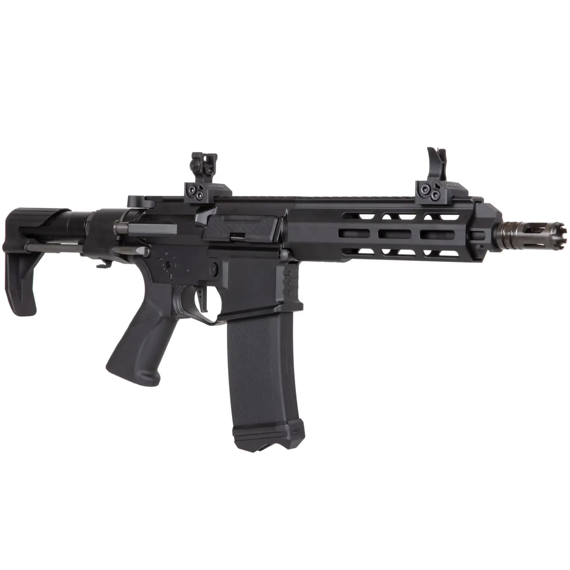 Штурмова гвинтівка AEG Modify XtremeDuty AR-15 PDW - Black