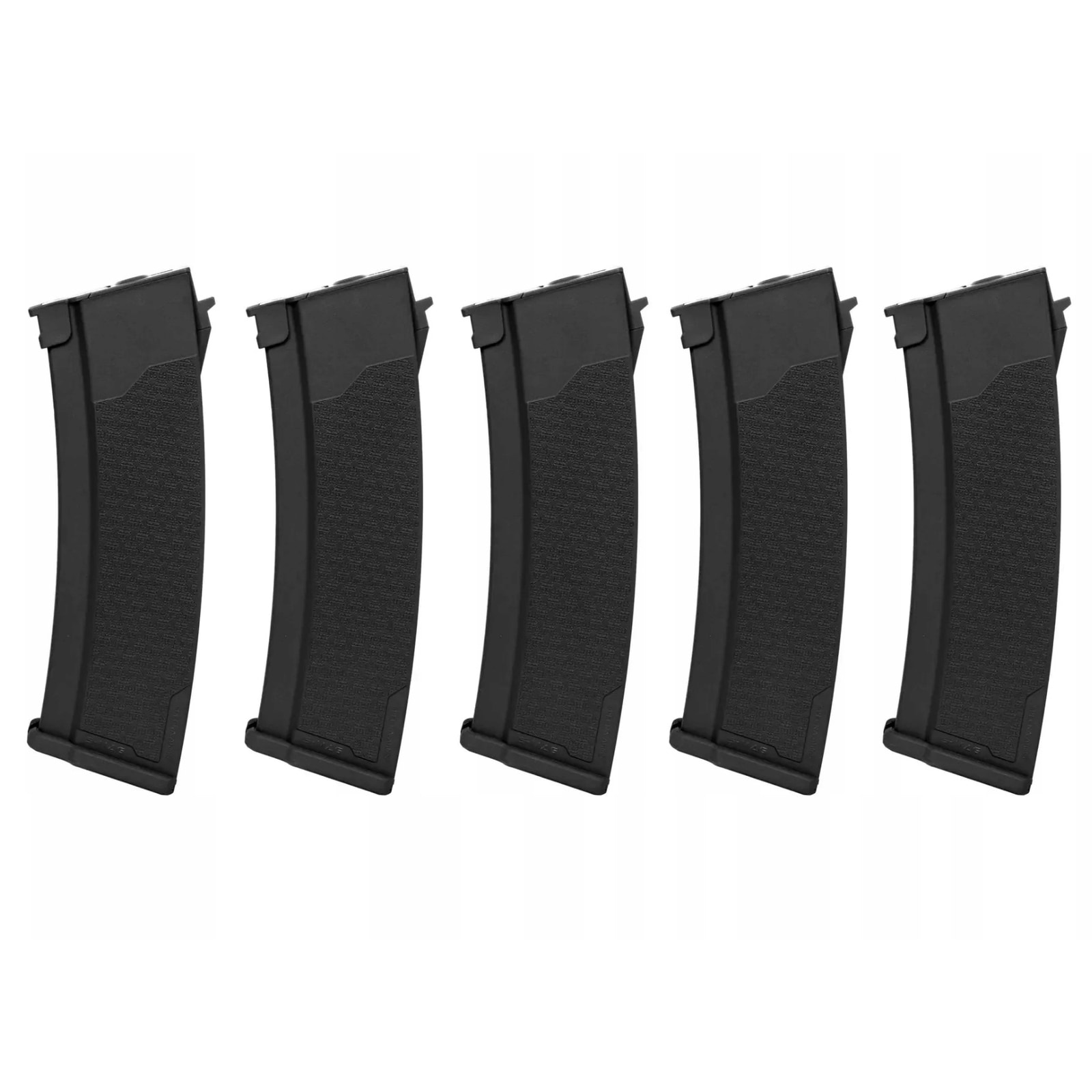 Zestaw 5 magazynków Hi-Cap Specna Arms S-Mag do replik z serii J - Black