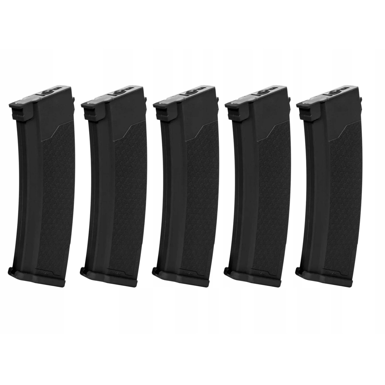 Zestaw 5 magazynków Hi-Cap Specna Arms S-Mag do replik z serii J - Black