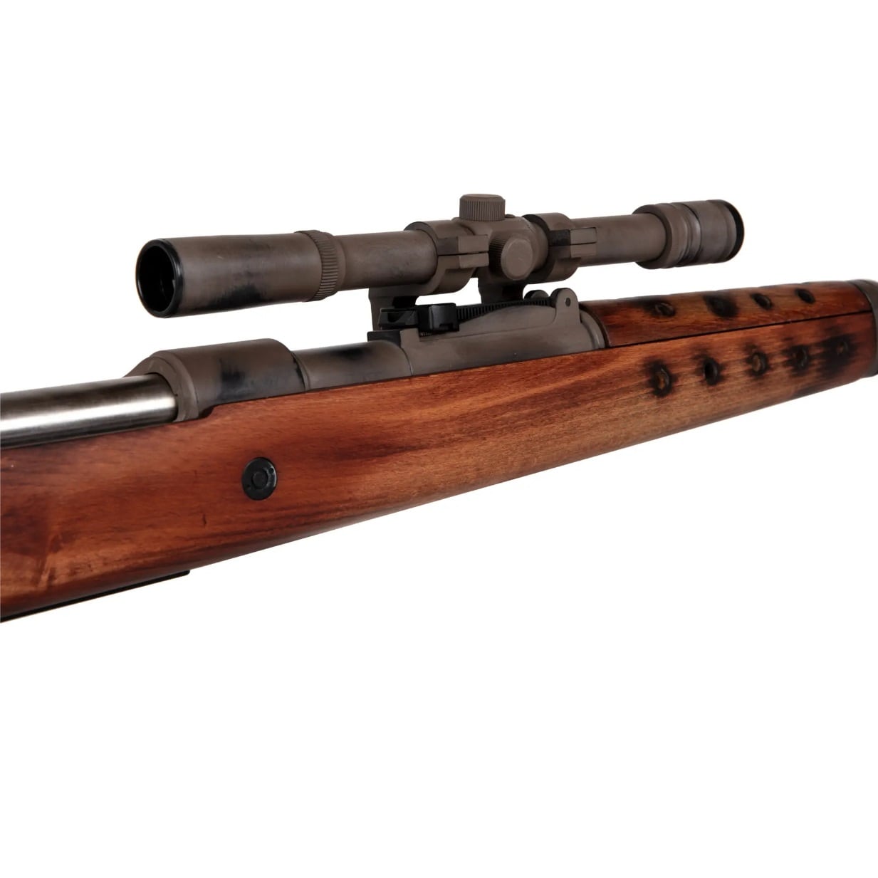 Гвинтівка ASG GF Custom Division SW-022A Kar98 Real Wood з оптичним прицілом - Corpo Wars (Nameless)
