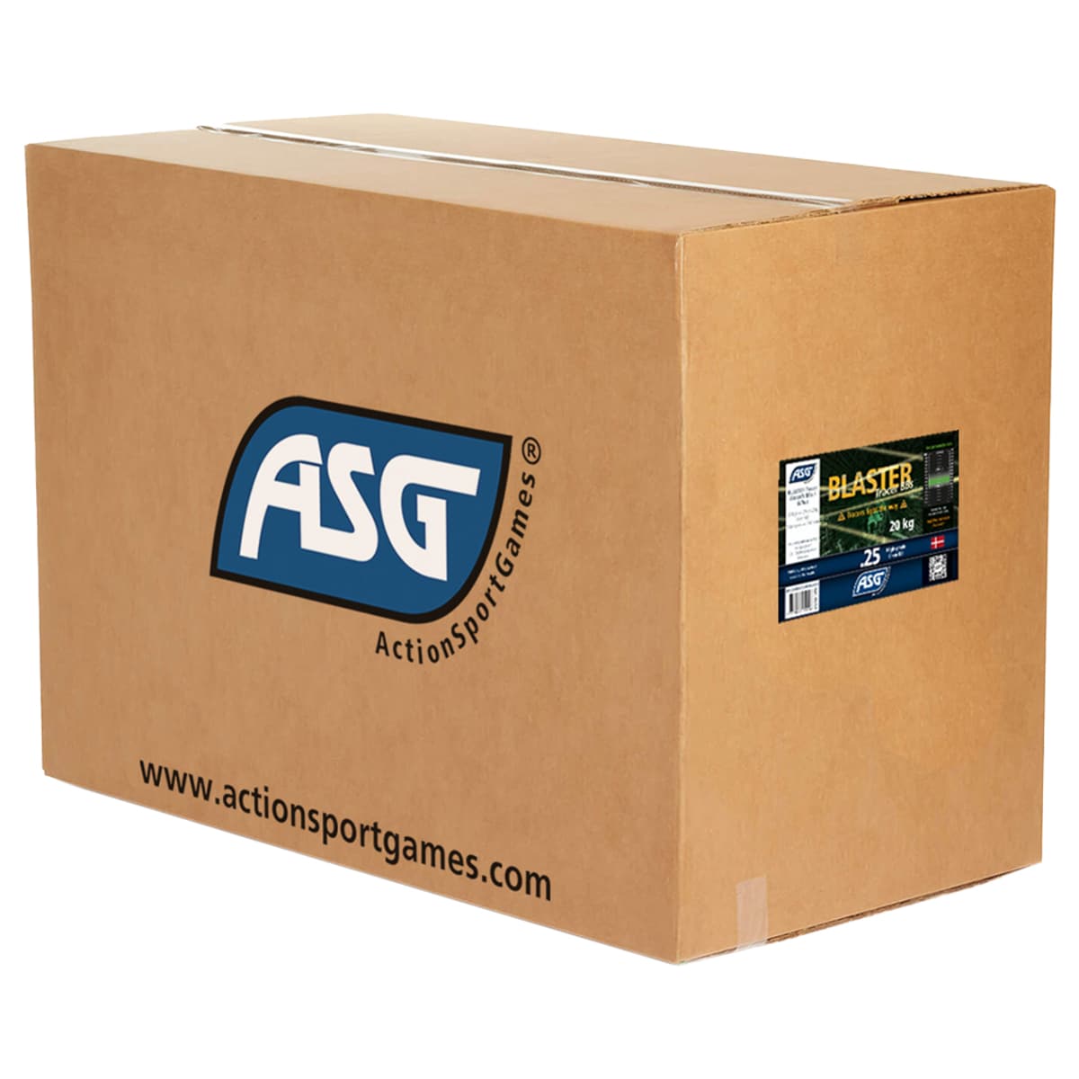 Кулі ASG Blaster Tracer 0,25 г - коробка 20 кг - Green