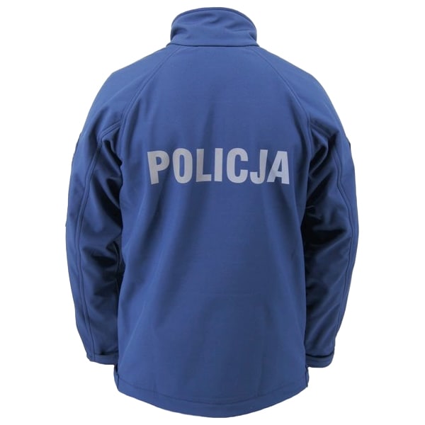 Kurtka Policji Softshell - Granatowa
