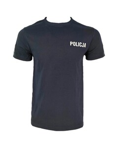Поліцейська футболка - Темно-синя Поліцейська футболка - Темно-синя