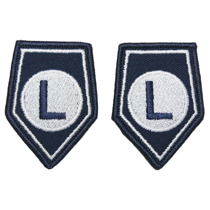 Patki na mundur Policji (korpusówki) Służba Logistyczna - Niebieskie