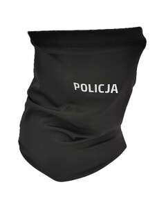Chusta ochronna z napisem Policja - Czarna Chusta ochronna z napisem Policja - Czarna