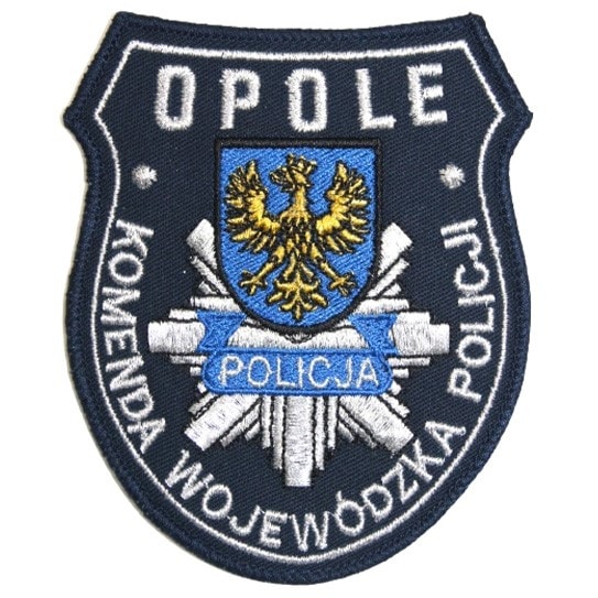 Emblemat Policji - Opole Komenda Wojewódzka Policji