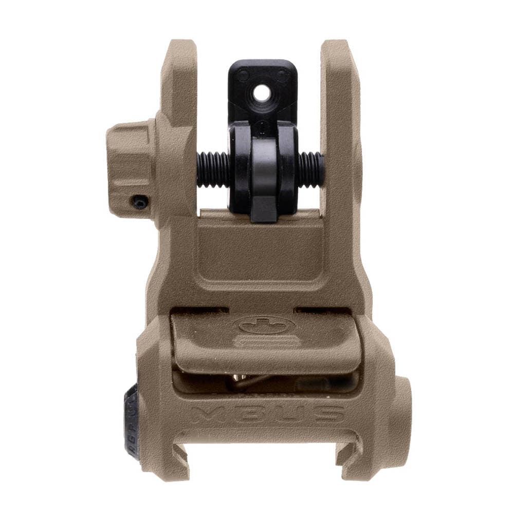 Składany celownik przeziernikowy Magpul MBUS Gen. 3 - FDE