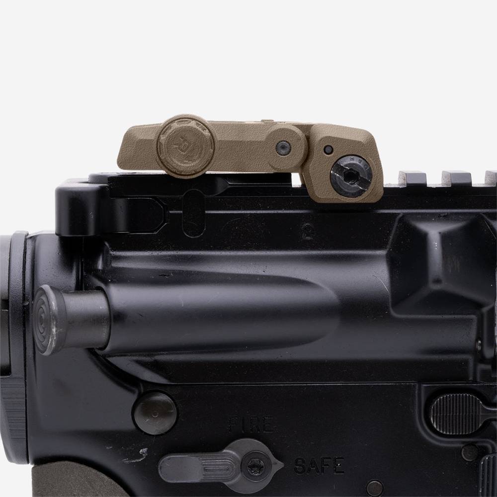 Składany celownik przeziernikowy Magpul MBUS Gen. 3 - FDE