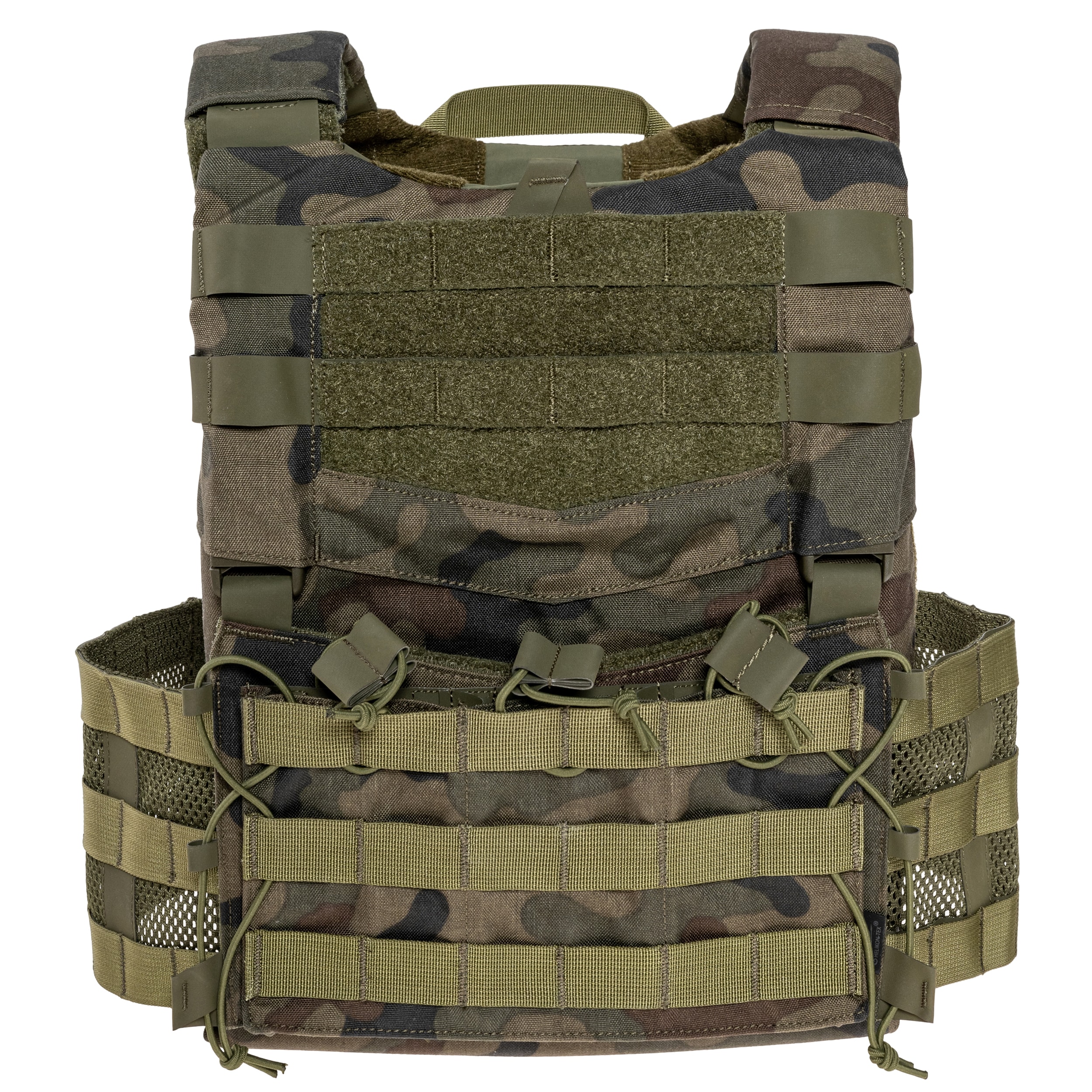 Modułowa kamizelka taktyczna Helikon Guardian Military Set PL Woodland - na płyty M