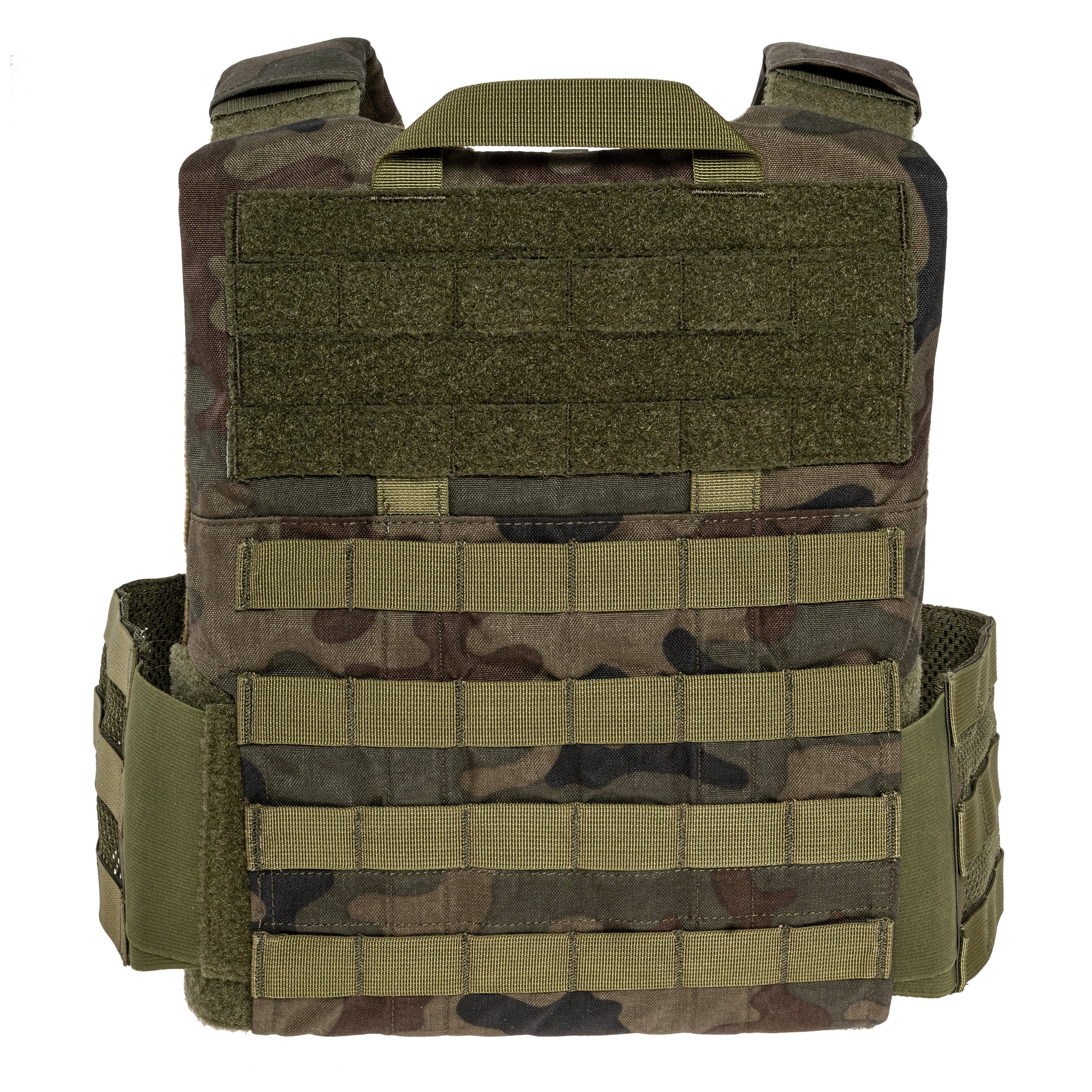 Modułowa kamizelka taktyczna Helikon Guardian Military Set PL Woodland - na płyty M