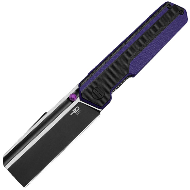 Складаний ніж Bestech Knives Tardis by Ostap Hel - Two-Tone/Black Purple
