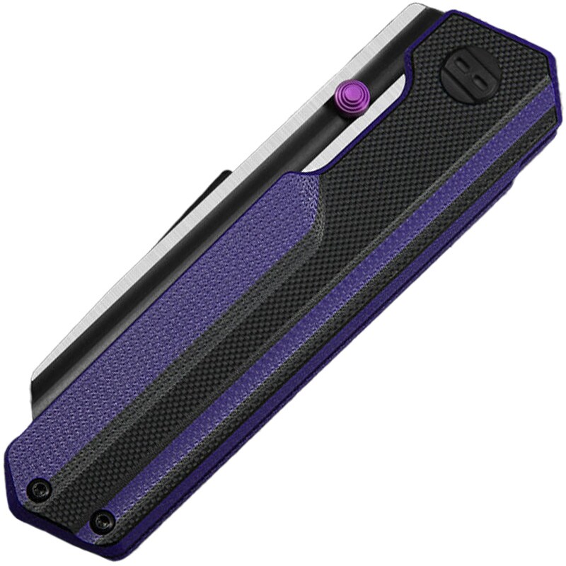 Складаний ніж Bestech Knives Tardis by Ostap Hel - Two-Tone/Black Purple