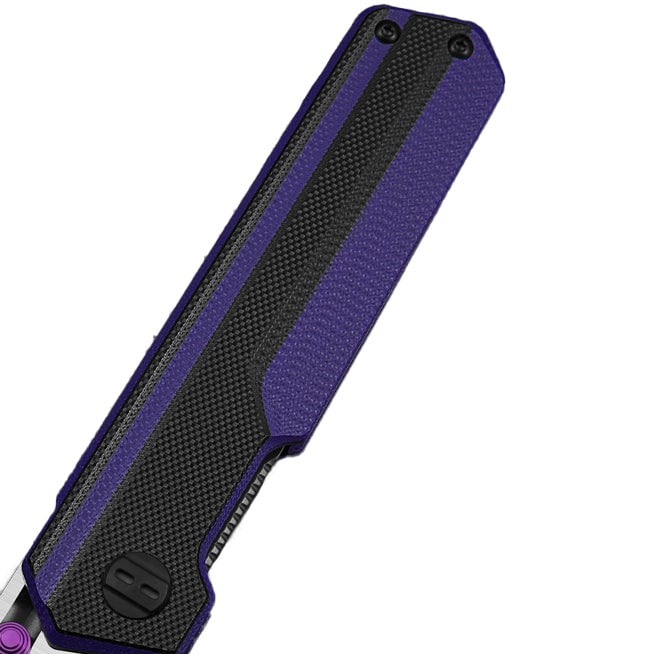 Складаний ніж Bestech Knives Tardis by Ostap Hel - Two-Tone/Black Purple