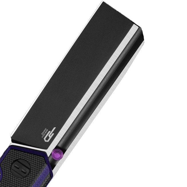 Складаний ніж Bestech Knives Tardis by Ostap Hel - Two-Tone/Black Purple
