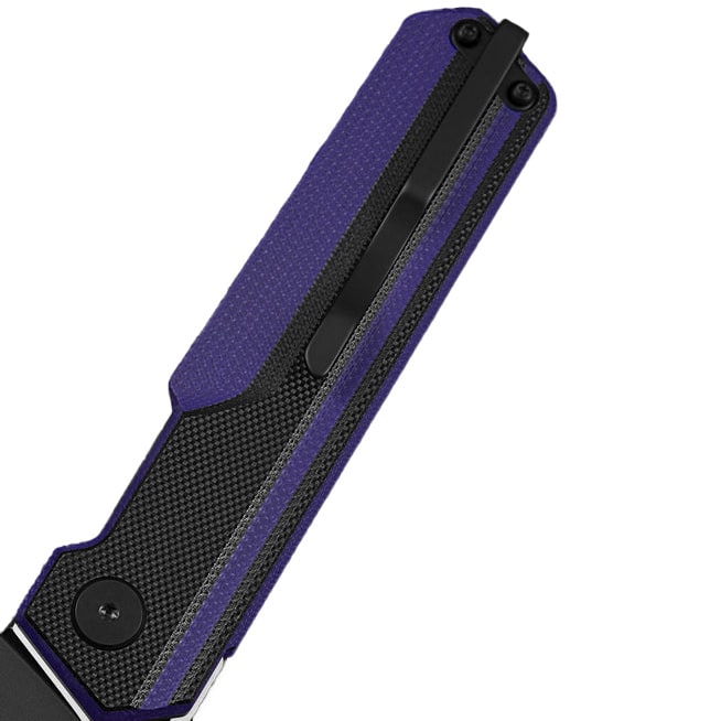 Складаний ніж Bestech Knives Tardis by Ostap Hel - Two-Tone/Black Purple