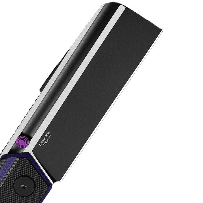 Складаний ніж Bestech Knives Tardis by Ostap Hel - Two-Tone/Black Purple