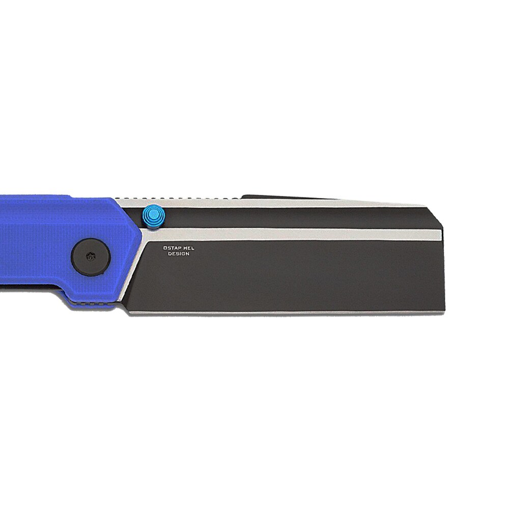 Nóż składany Bestech Knives Tardis by Ostap Hel - Two-Tone/Blue
