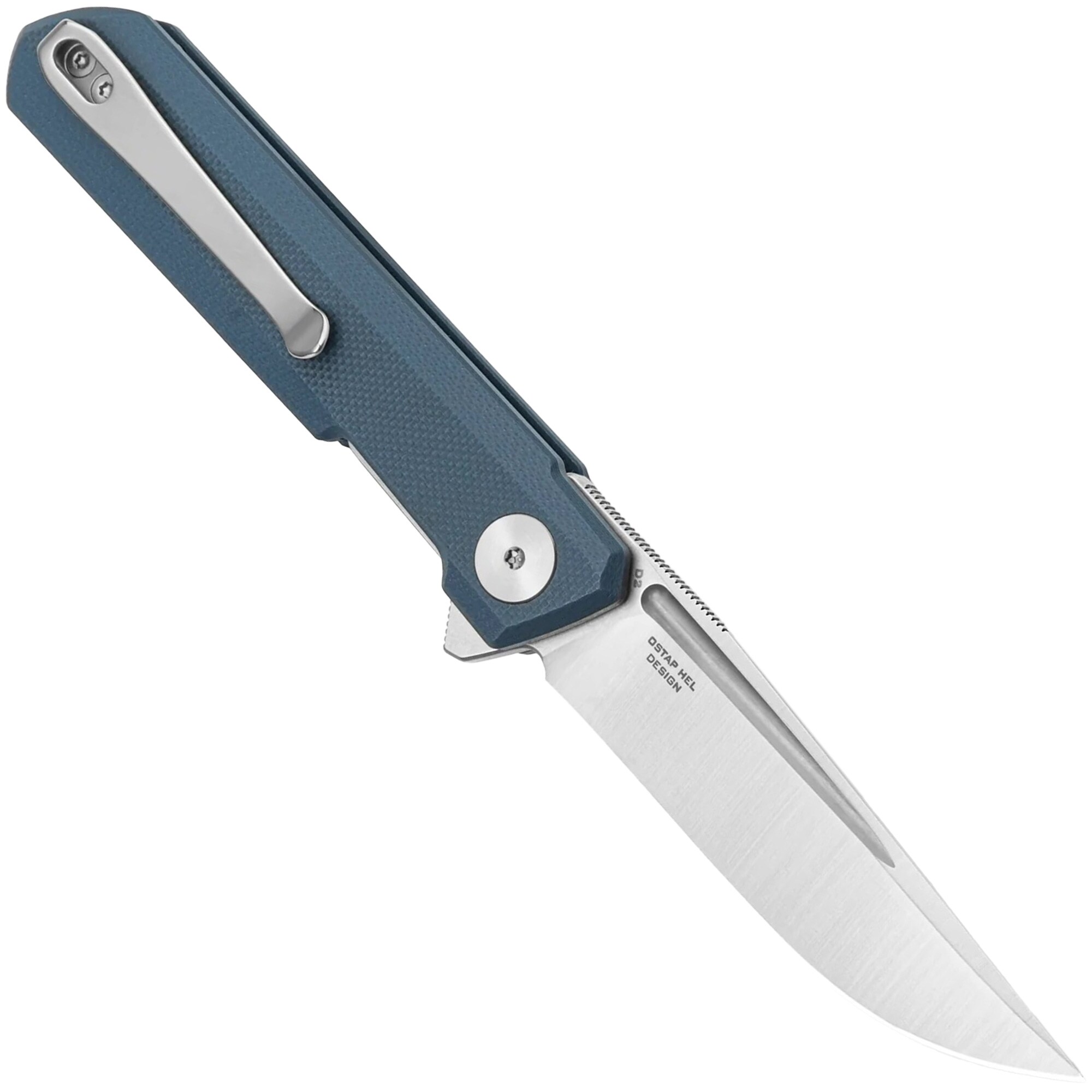 Складаний ніж Bestechman Mini Dundee - Grey/Satin Stonewash