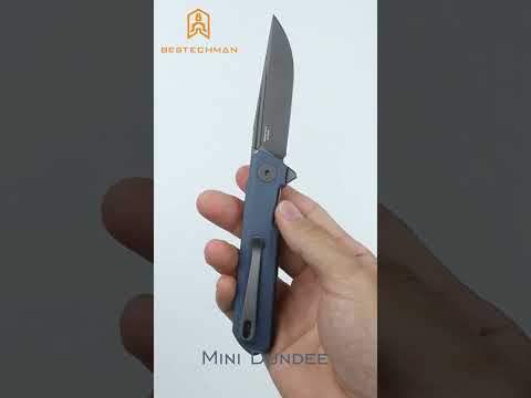 Nóż składany Bestechman Mini Dundee - Tiffany Blue/Black DLC