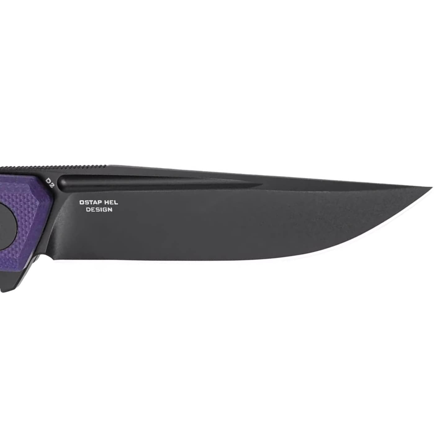 Nóż składany Bestechman Mini Dundee - Purple/Black DLC