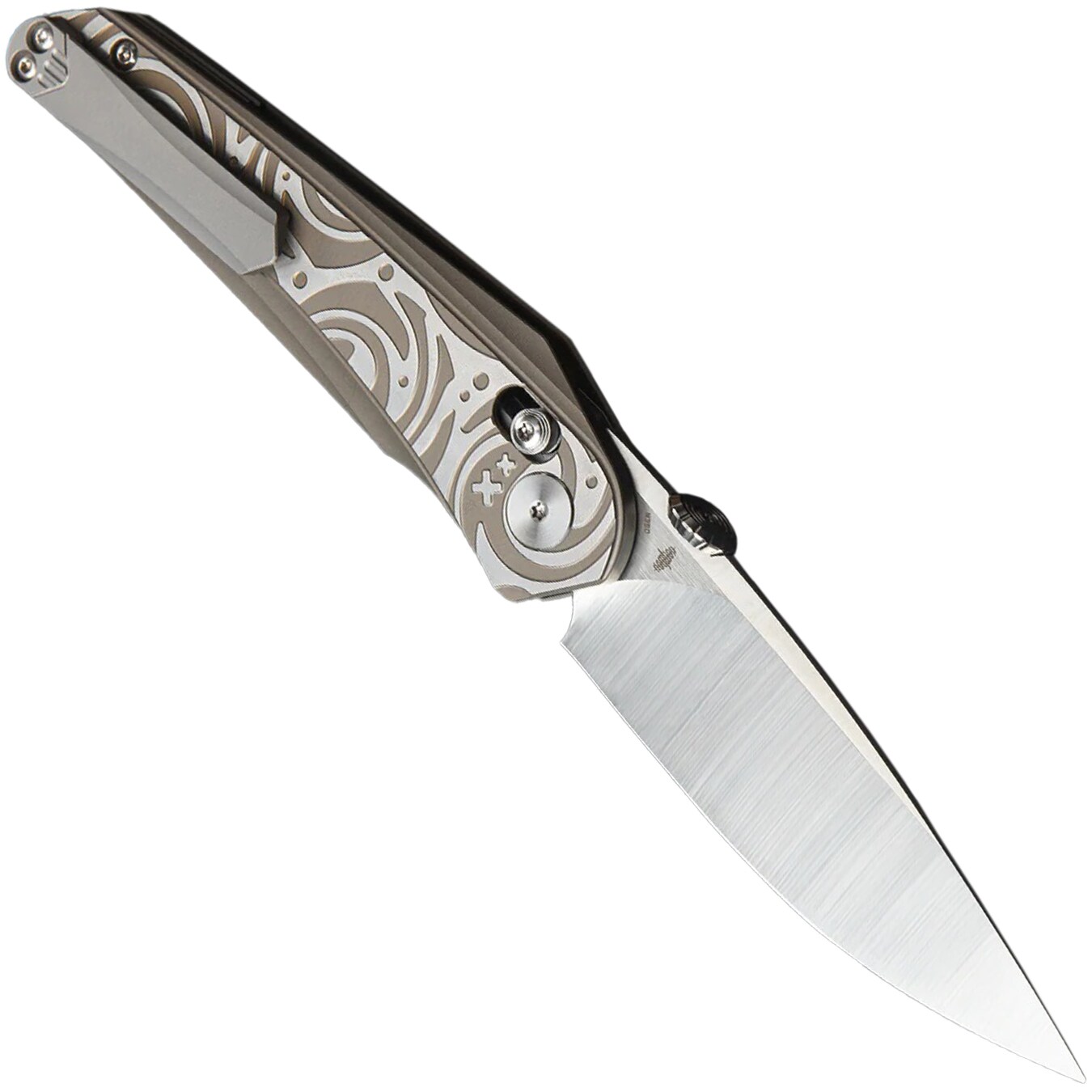 Nóż składany Bestech Knives Mothus - Satin/Light Bronze Titanium
