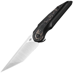 Nóż składany Bestech Knives Blind Fury - Satin/Black Bronzed Titanium Copper Carbon Fiber