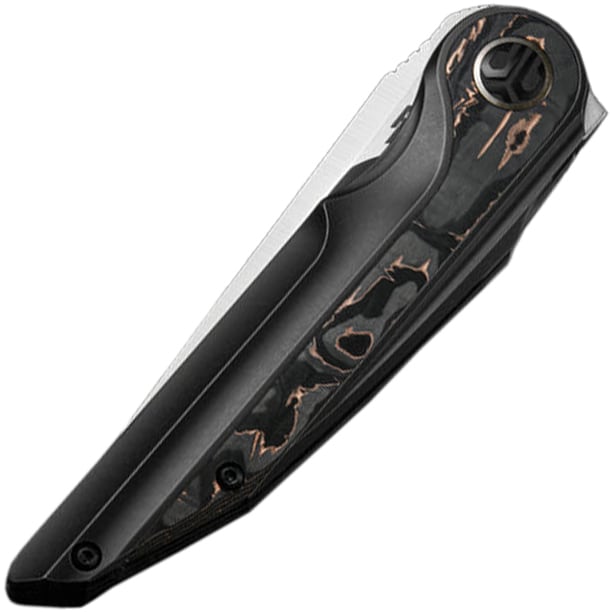 Складаний ніж Bestech Knives Blind Fury - Satin/Black Bronzed Titanium Copper Carbon Fiber