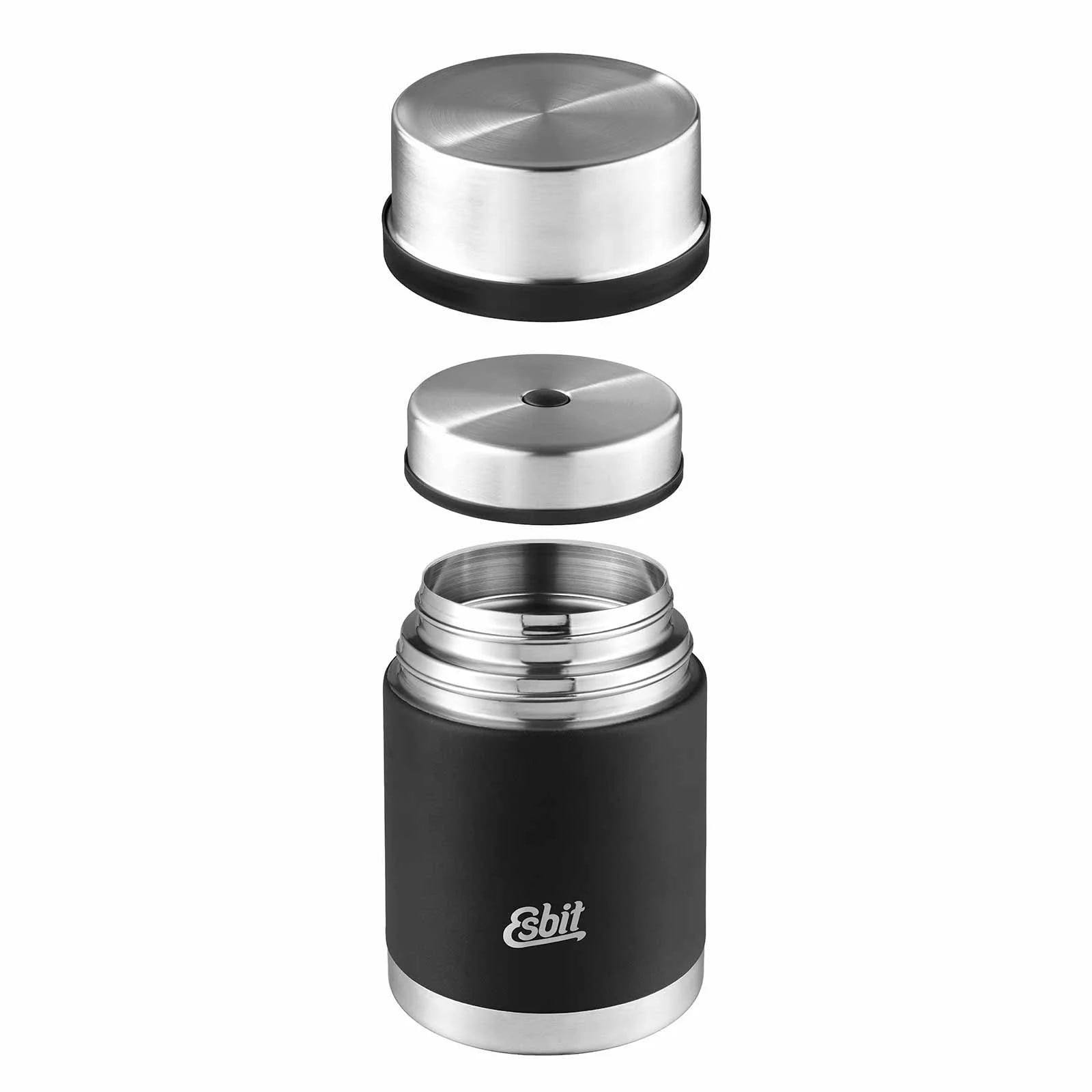 Termos obiadowy Esbit Sculptor Food Jug Black 750 ml