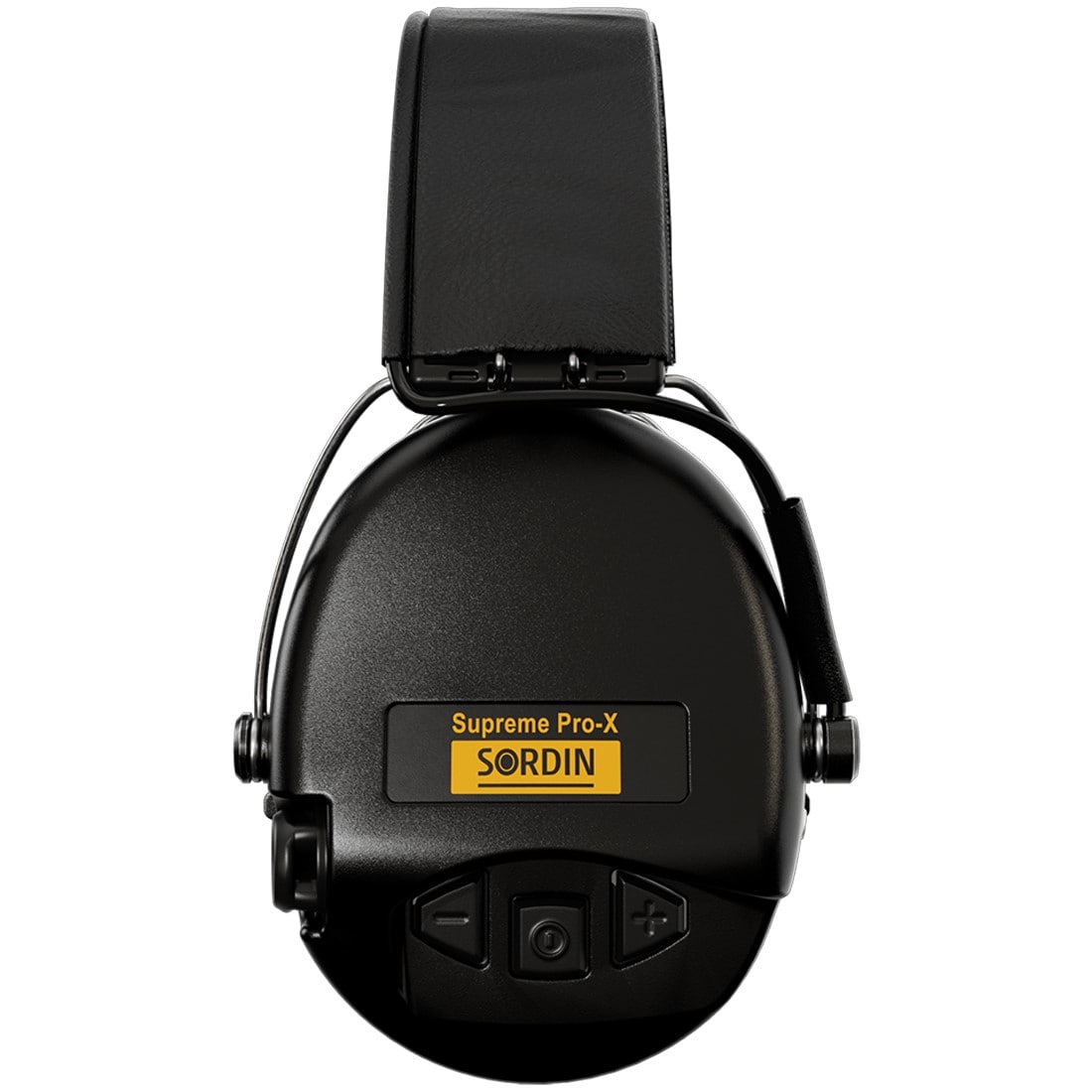 Активні захисні навушники Sordin Supreme Pro-X Leather - Black