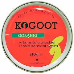 Żywność konserwowana Kogoot - Gołąbki w kapuście włoskiej i sosie pomidorowym 510 g