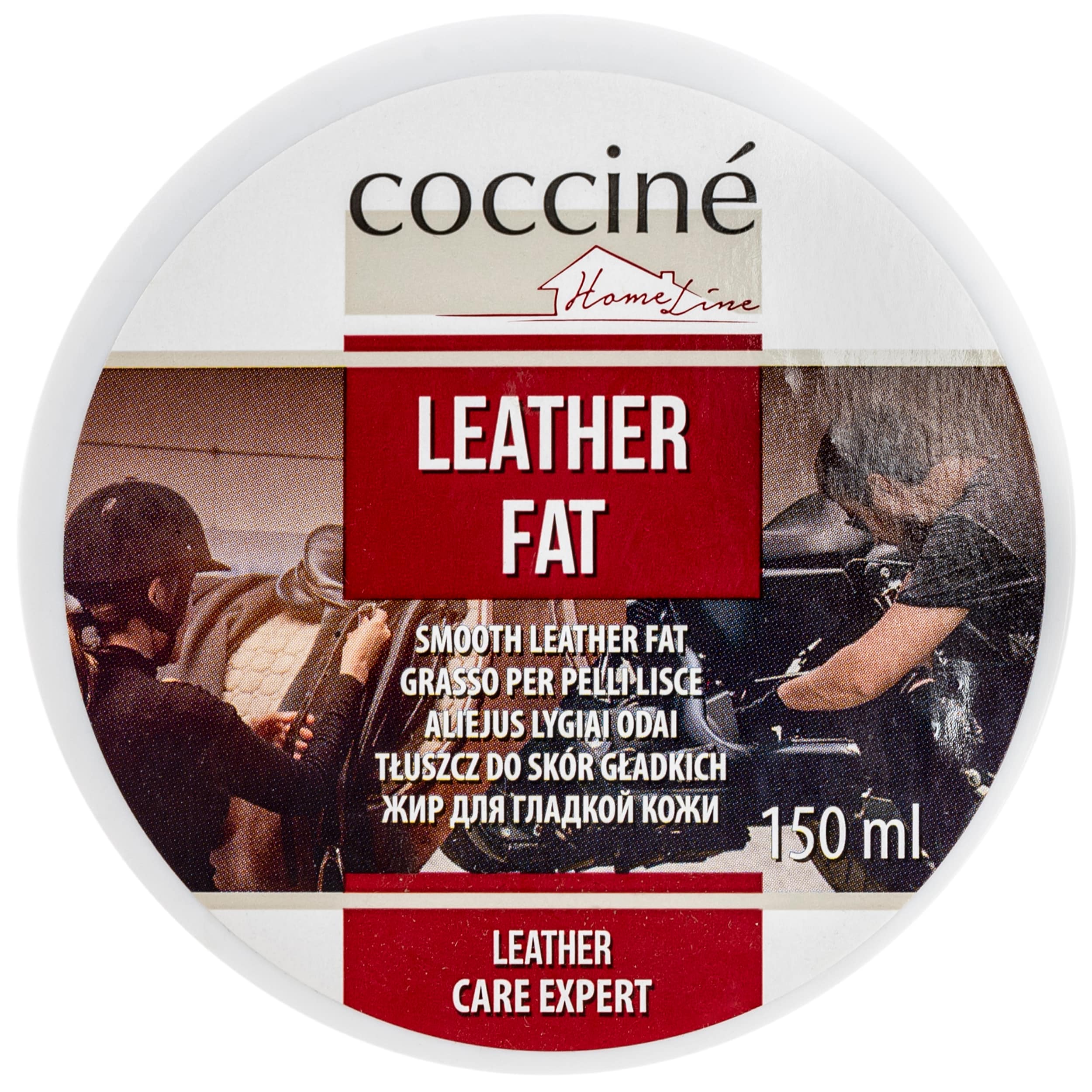 Tłuszcz ochronny Coccine Home Line Leather Fat 150 ml - Bezbarwny
