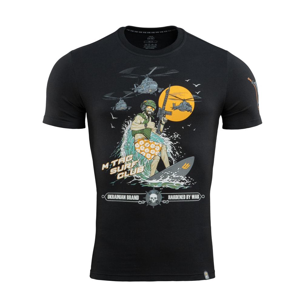 Koszulka T-shirt M-Tac Surf Club - Black