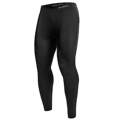 Термоактивні легінси чоловічі Brubeck Comfort Wool - Чорні