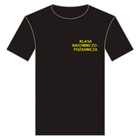 T-shirt Szkoły w Urlach klasy Ratowniczo-Pożarniczej