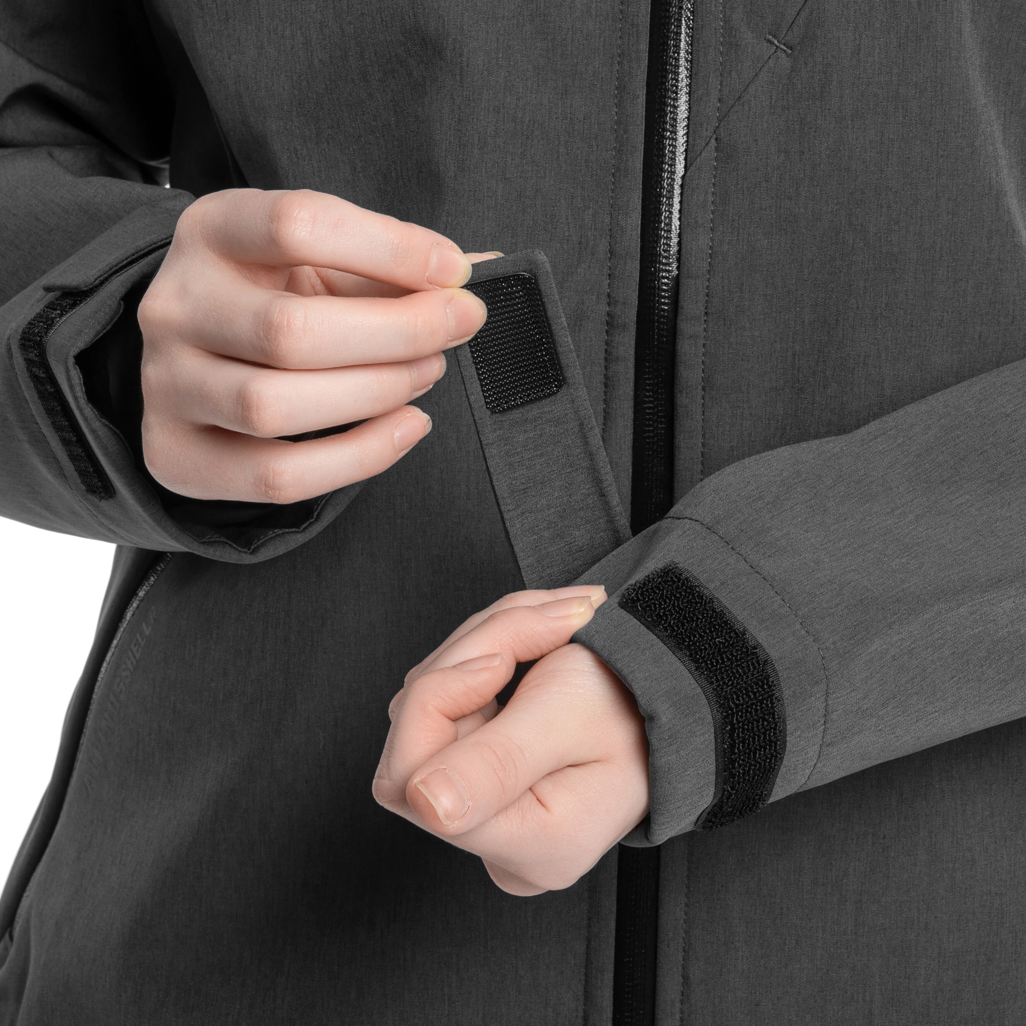 Kurtka damska Alpinus Softshell Minthi - Grafitowa