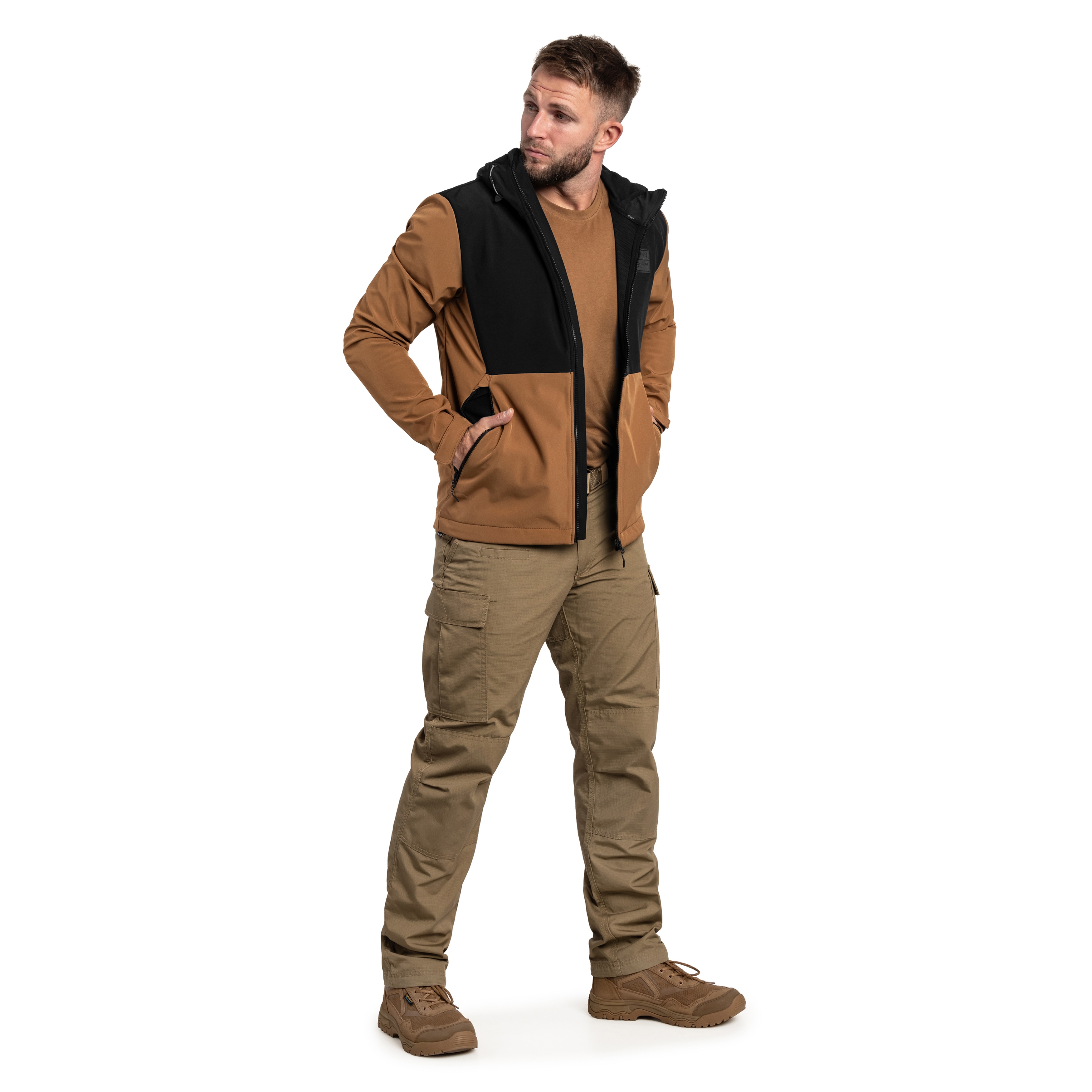 Куртка 4F Softshell TSOFM155 - Коричнева