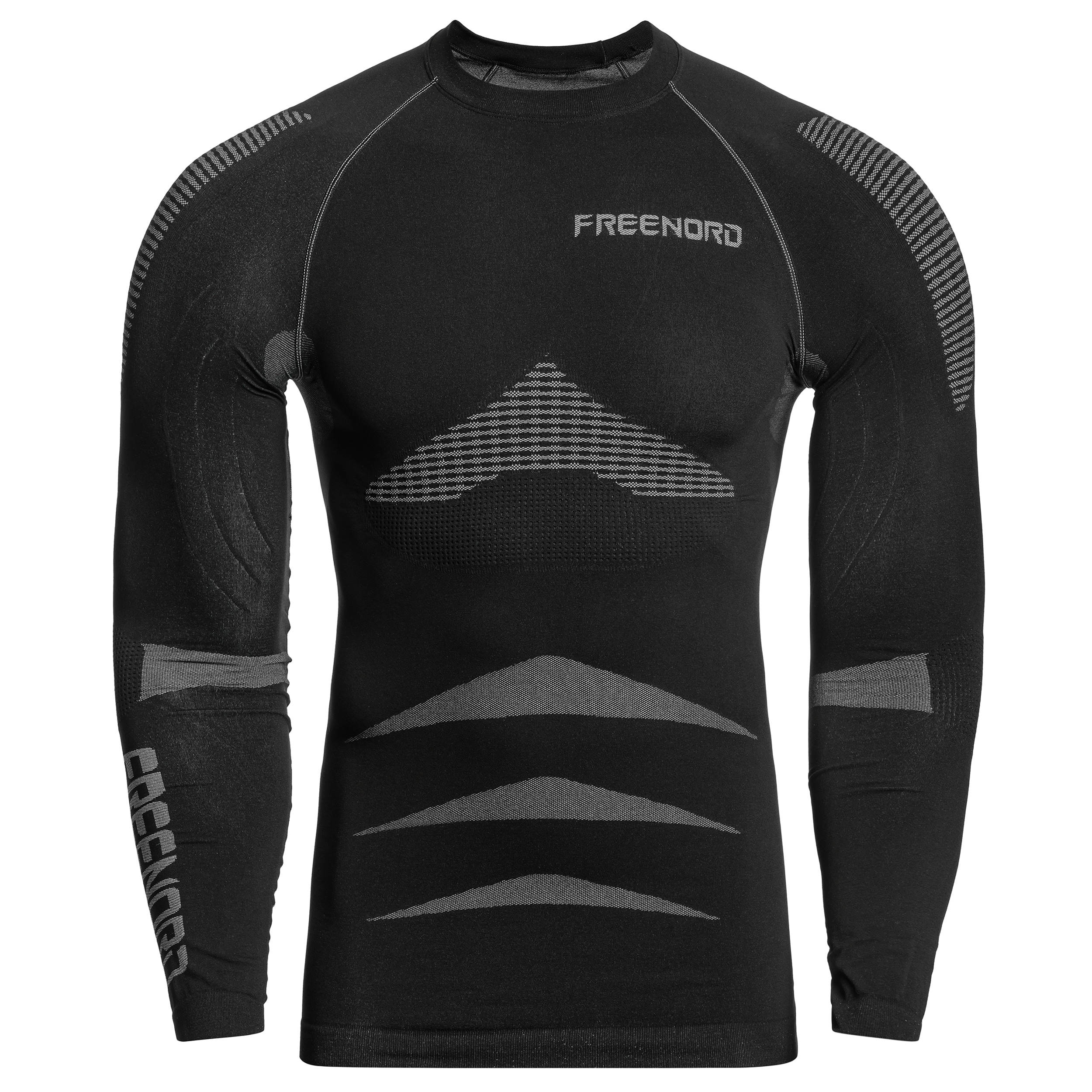 Koszulka termoaktywna FreeNord EnergyTech Long Sleeve - Black/Grey